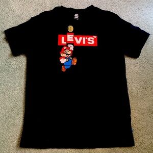 Super Mario Black T-Shirt